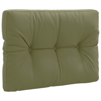 Palle rygpude VIANEN 100% polyester Olivengrøn 70 x 60 x 12 cm