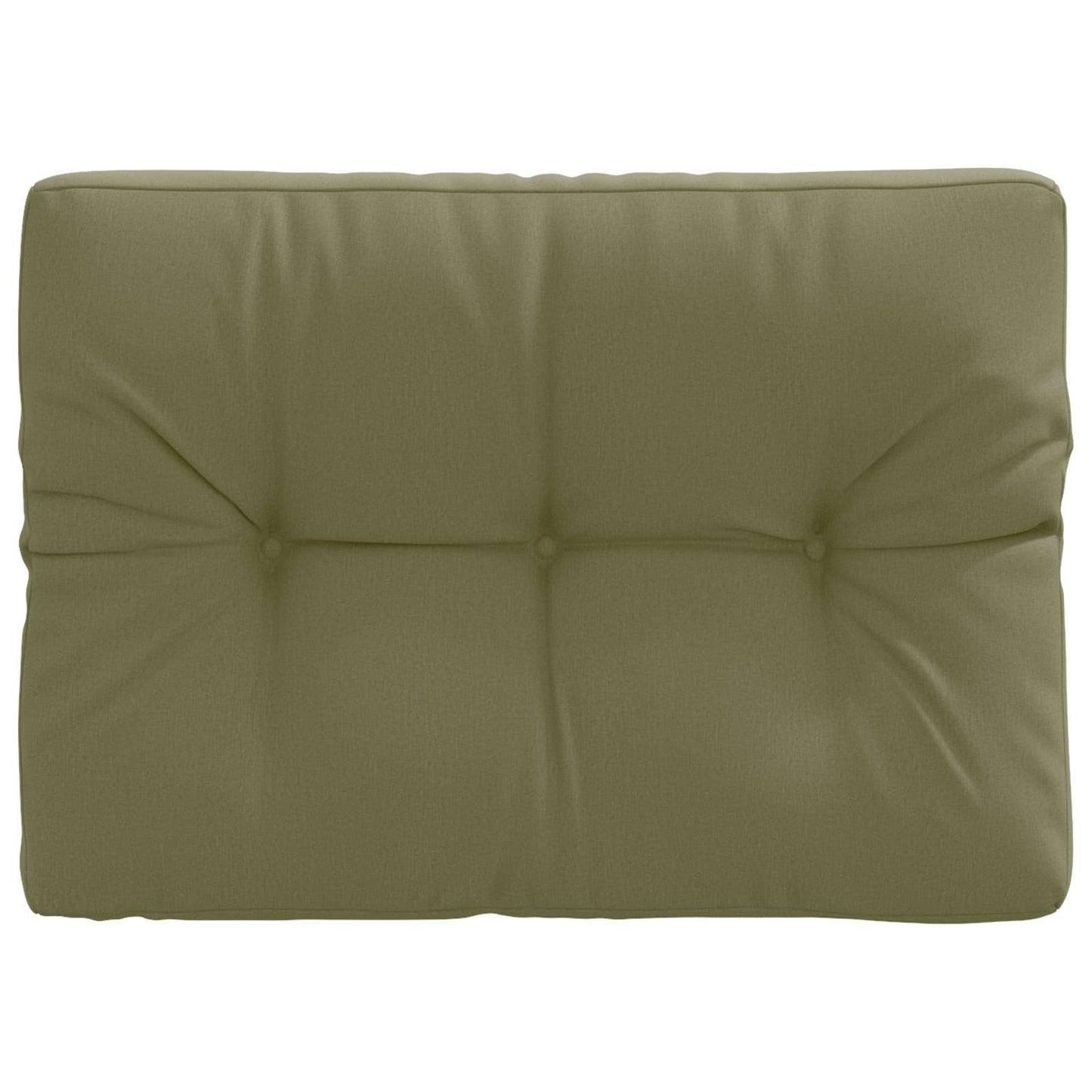 Palle rygpude VIANEN 100% polyester Olivengrøn 70 x 60 x 12 cm