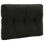 Palle rygpude VIANEN 100% polyester Sort 70 x 60 x 12 cm