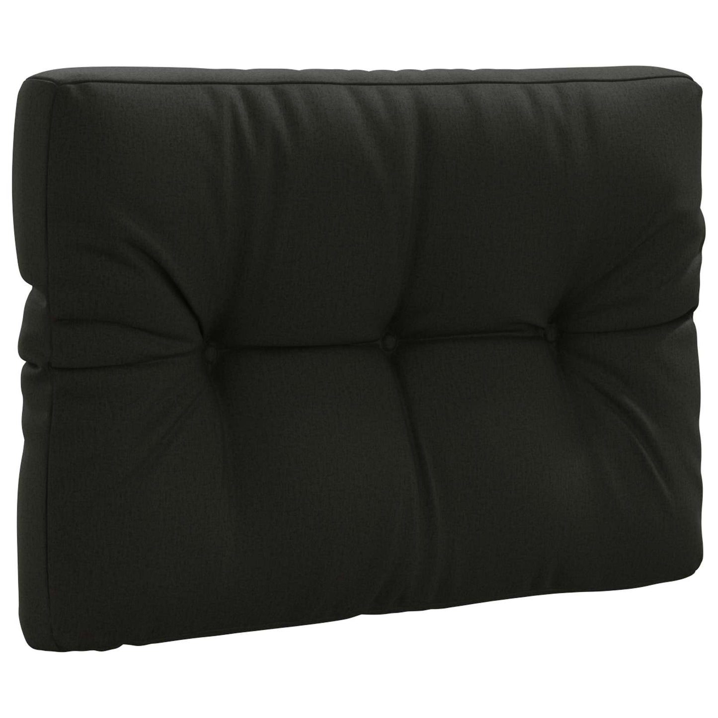 Palle rygpude VIANEN 100% polyester Sort 70 x 60 x 12 cm