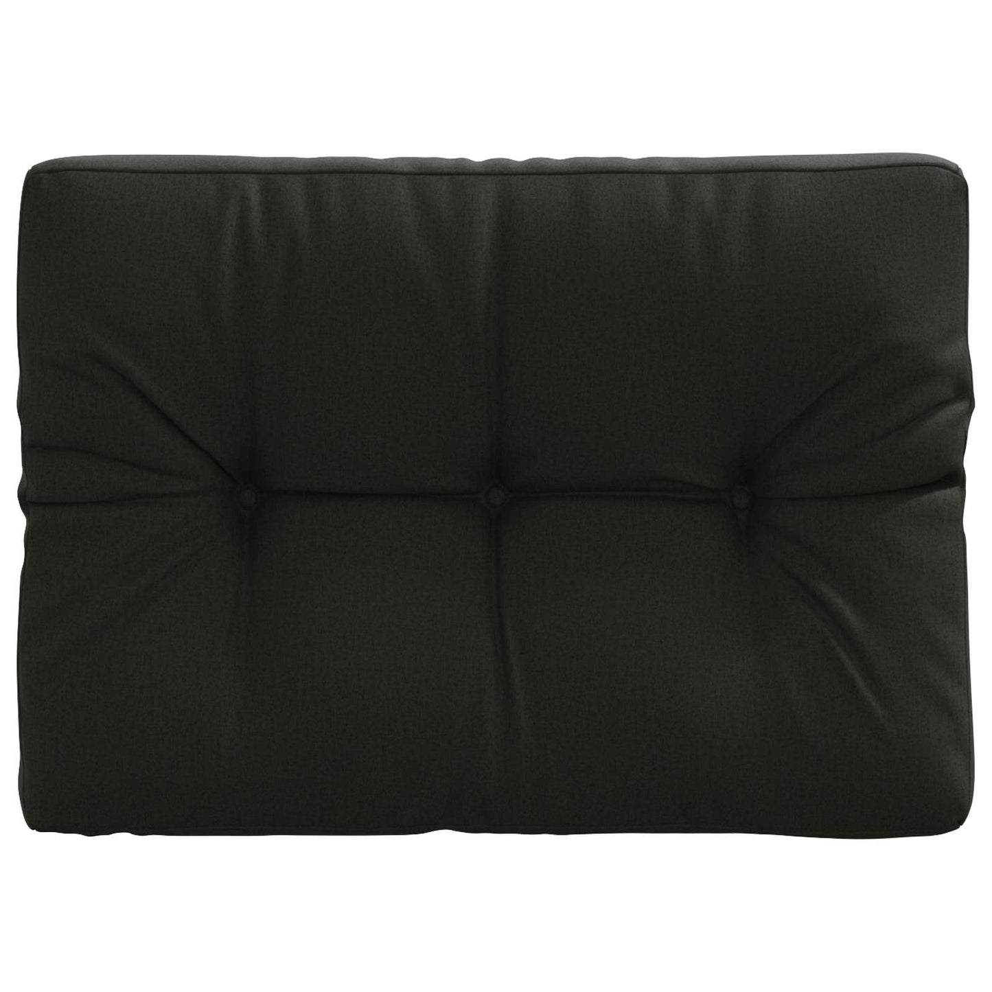 Palle rygpude VIANEN 100% polyester Sort 70 x 60 x 12 cm