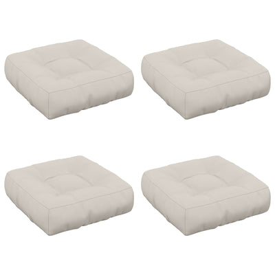 4-Stykke Sædepuder VIANEN 4 pcs 100% polyester Hvid