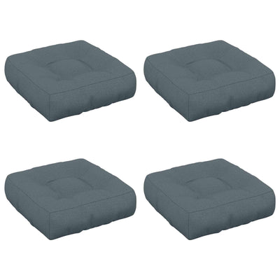 4-Stykke Sædepuder VIANEN 4 pcs 100% polyester Blå