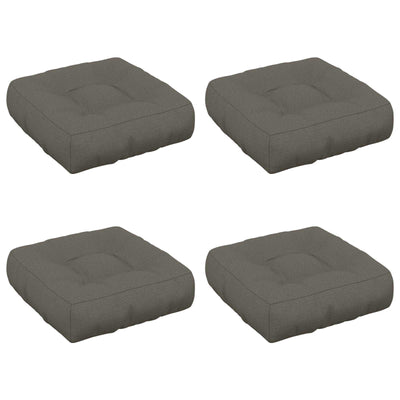 4-Stykke Sædepuder VIANEN 4 pcs 100% polyester Grå