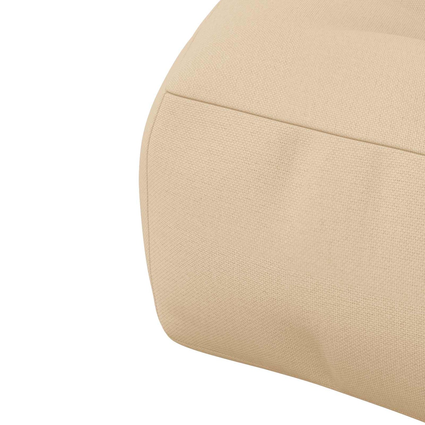 4-Stykke Sædepuder VIANEN 4 pcs 100% polyester Cremefarvet