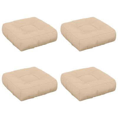 4-Stykke Sædepuder VIANEN 4 pcs 100% polyester Cremefarvet