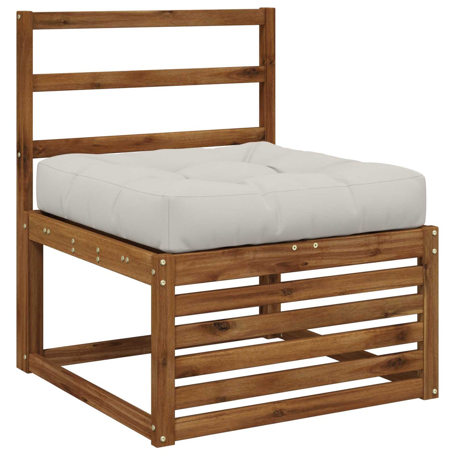 1-Stykke Sædepude VIANEN 100% polyester Hvid 60 x 60 x 12 cm