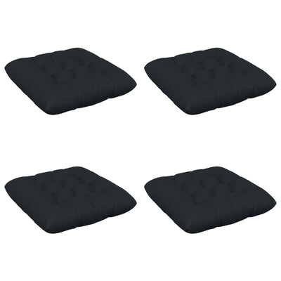 Sædepuder VIANEN 4 stk. 100% polyester Mørk blå 40 x 40 x 12 cm