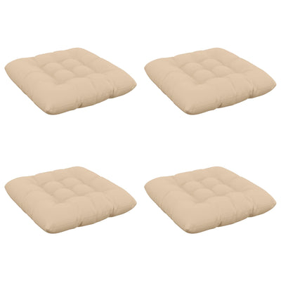 Sædepuder VIANEN 4 stk. 100% polyester Cremefarvet