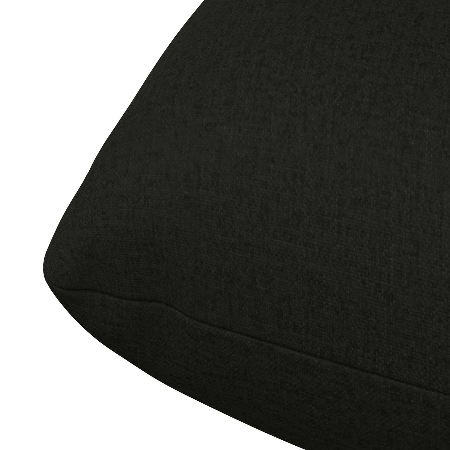 Sædepuder VIANEN 4 stk. 100% polyester Sort 50 x 50 x 12 cm