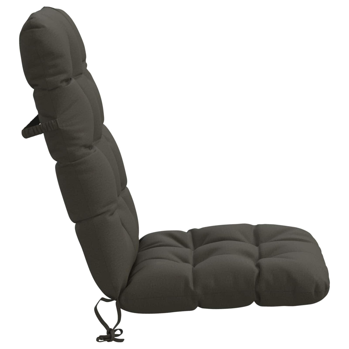 6-delt højt rygstol puder VIANEN 6 pcs 100% polyester Antracit