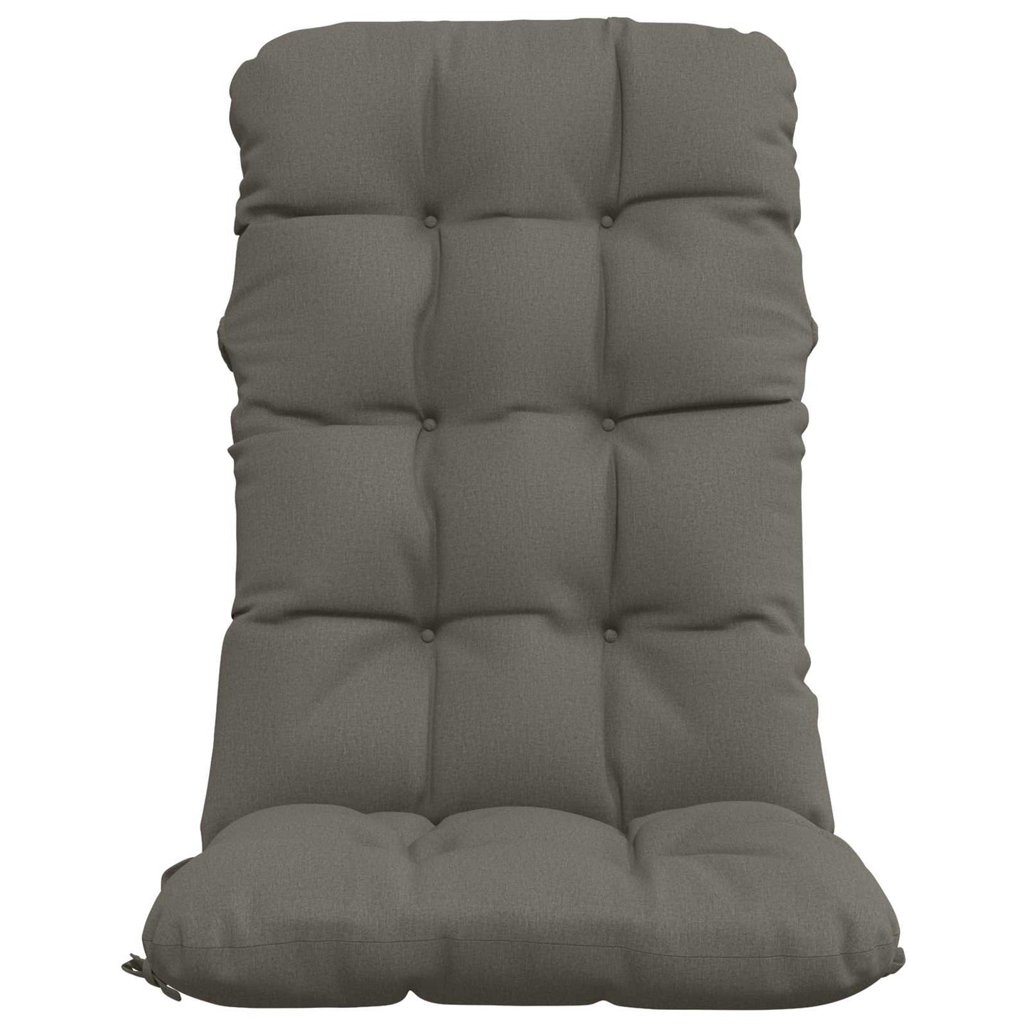 4-delt højt rygstol puder VIANEN 4 pcs 100% polyester Grå