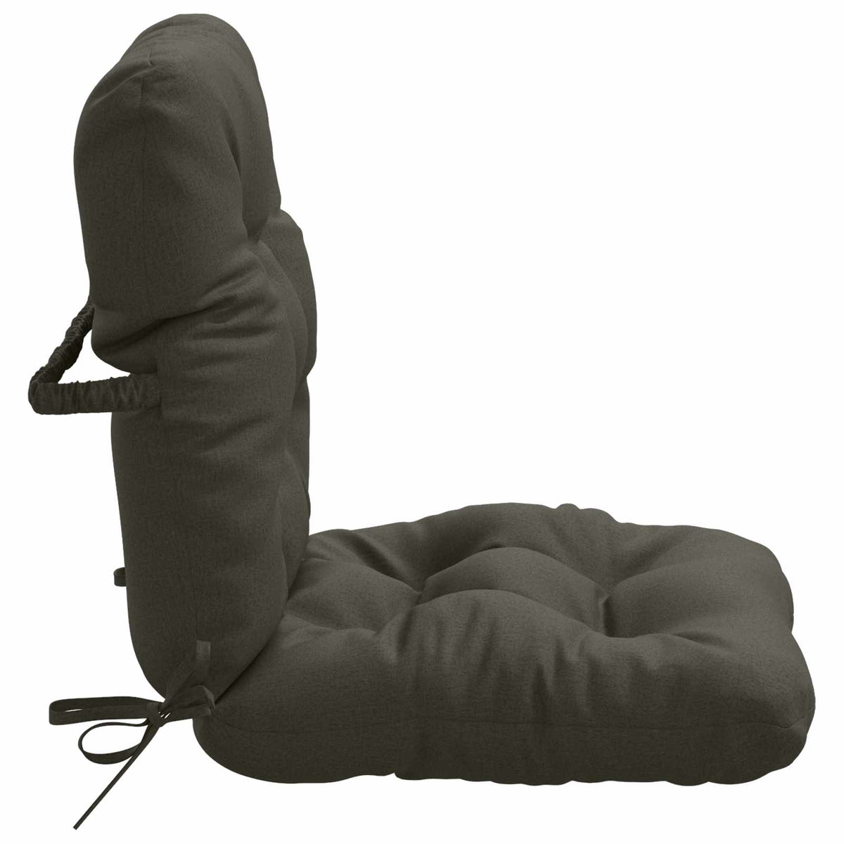 2-delt højt rygstol puder VIANEN 2 pcs 100% polyester Antracit