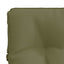 Solseng Pude VIANEN 100% polyester Olivengrøn 200 x 50 x 8 cm