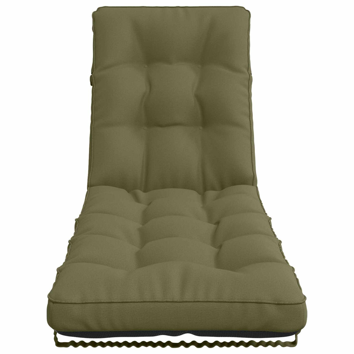 Solseng Pude VIANEN 100% polyester Olivengrøn 200 x 50 x 8 cm