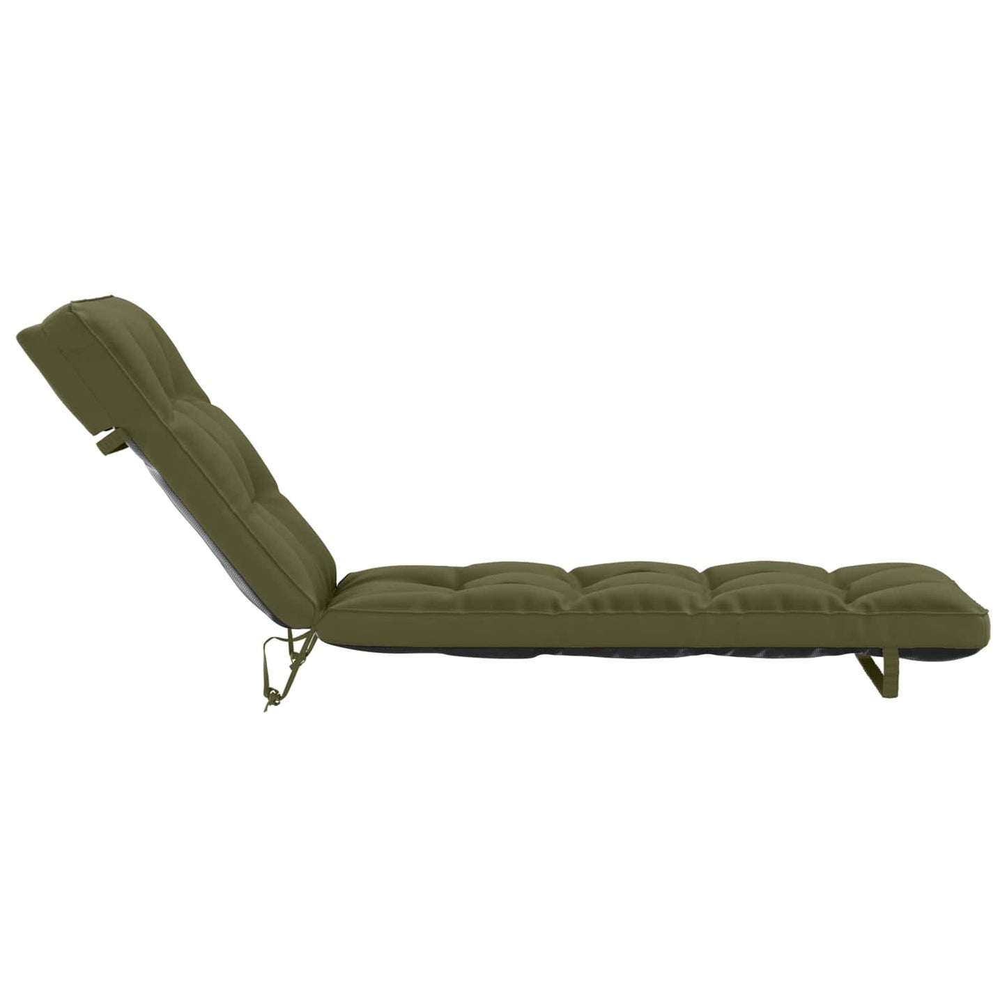 Solseng Pude VIANEN 100% polyester Olivengrøn 200 x 50 x 8 cm