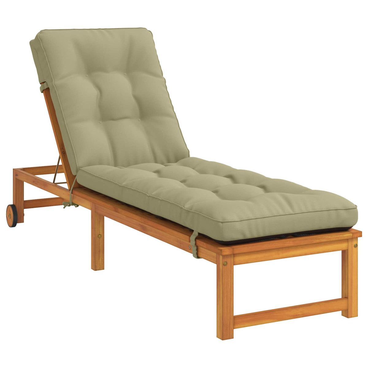 Solseng Pude VIANEN 100% polyester Lys grøn 200 x 50 x 8 cm