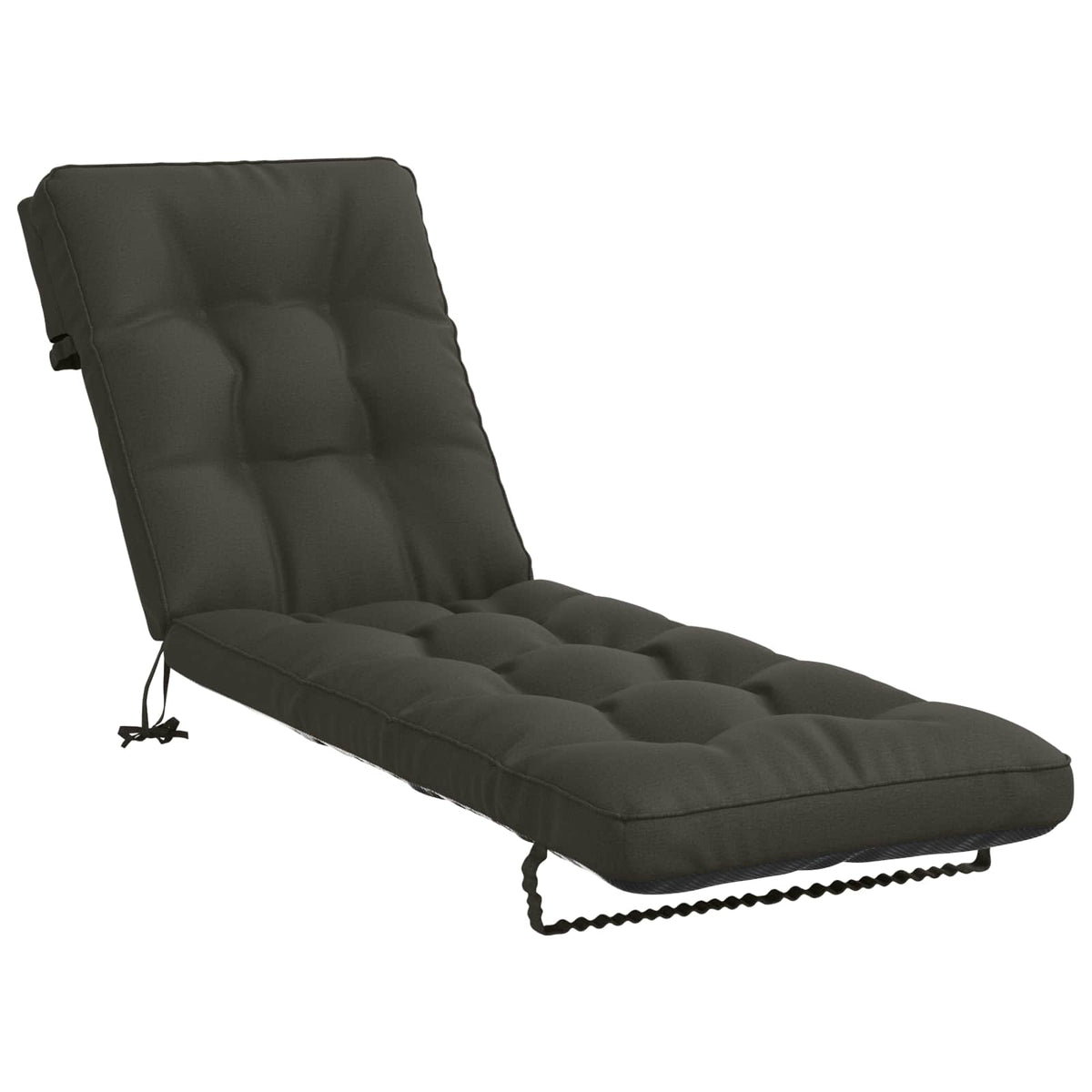 Solseng Pude VIANEN 100% polyester Antracit 200 x 50 x 8 cm