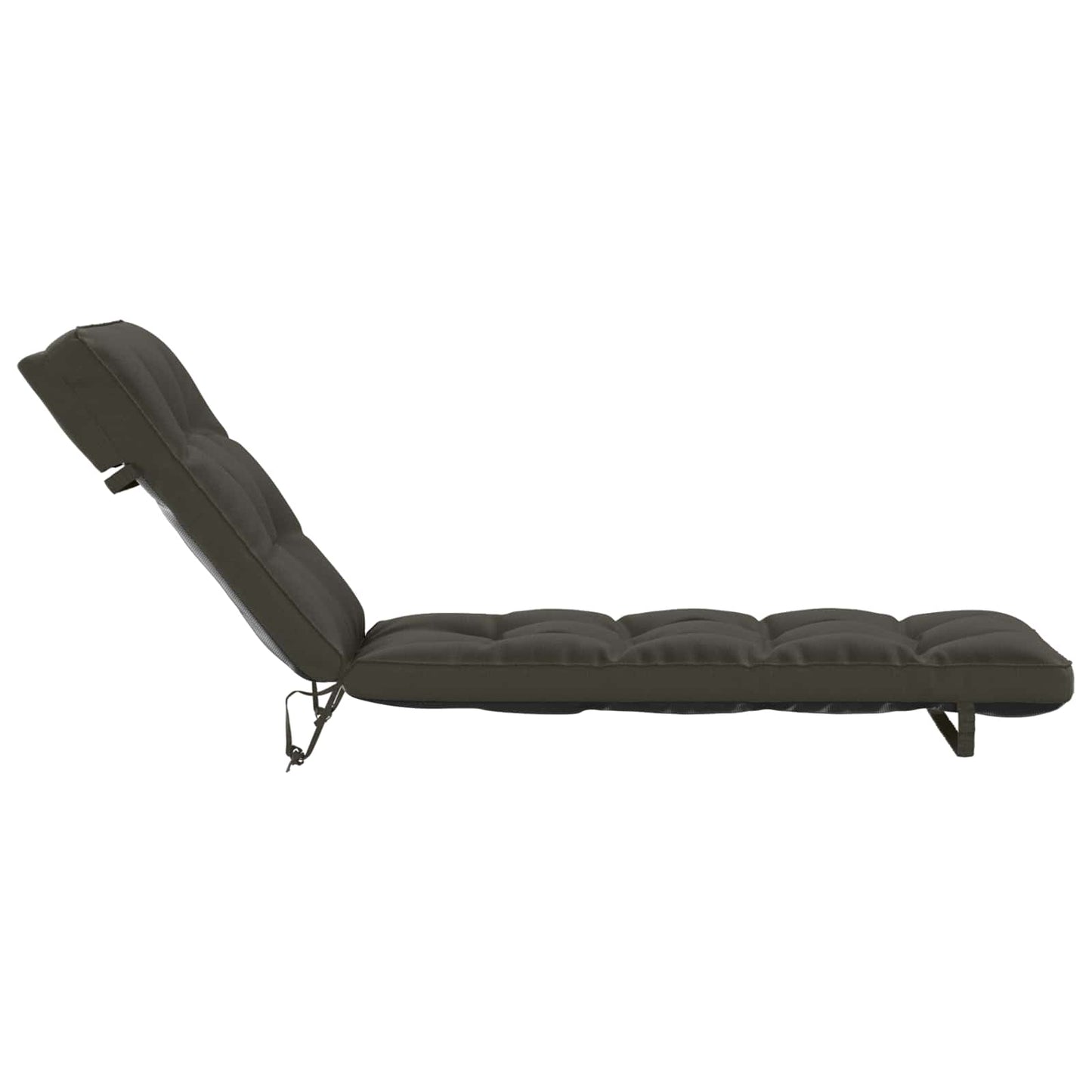 Solseng Pude VIANEN 100% polyester Antracit 200 x 50 x 8 cm