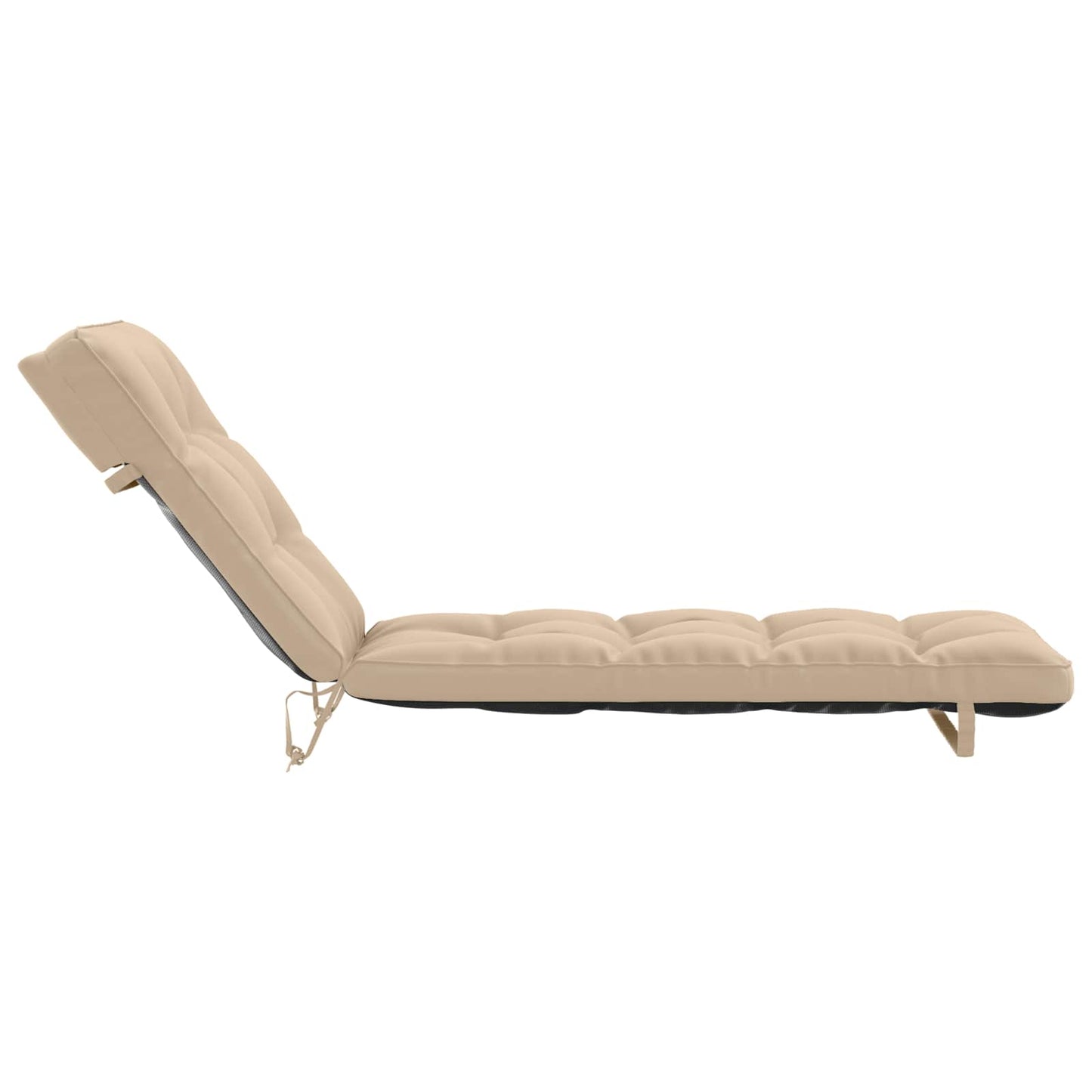 Solseng Pude VIANEN 100% polyester Cremefarvet 200 x 55 x 8 cm