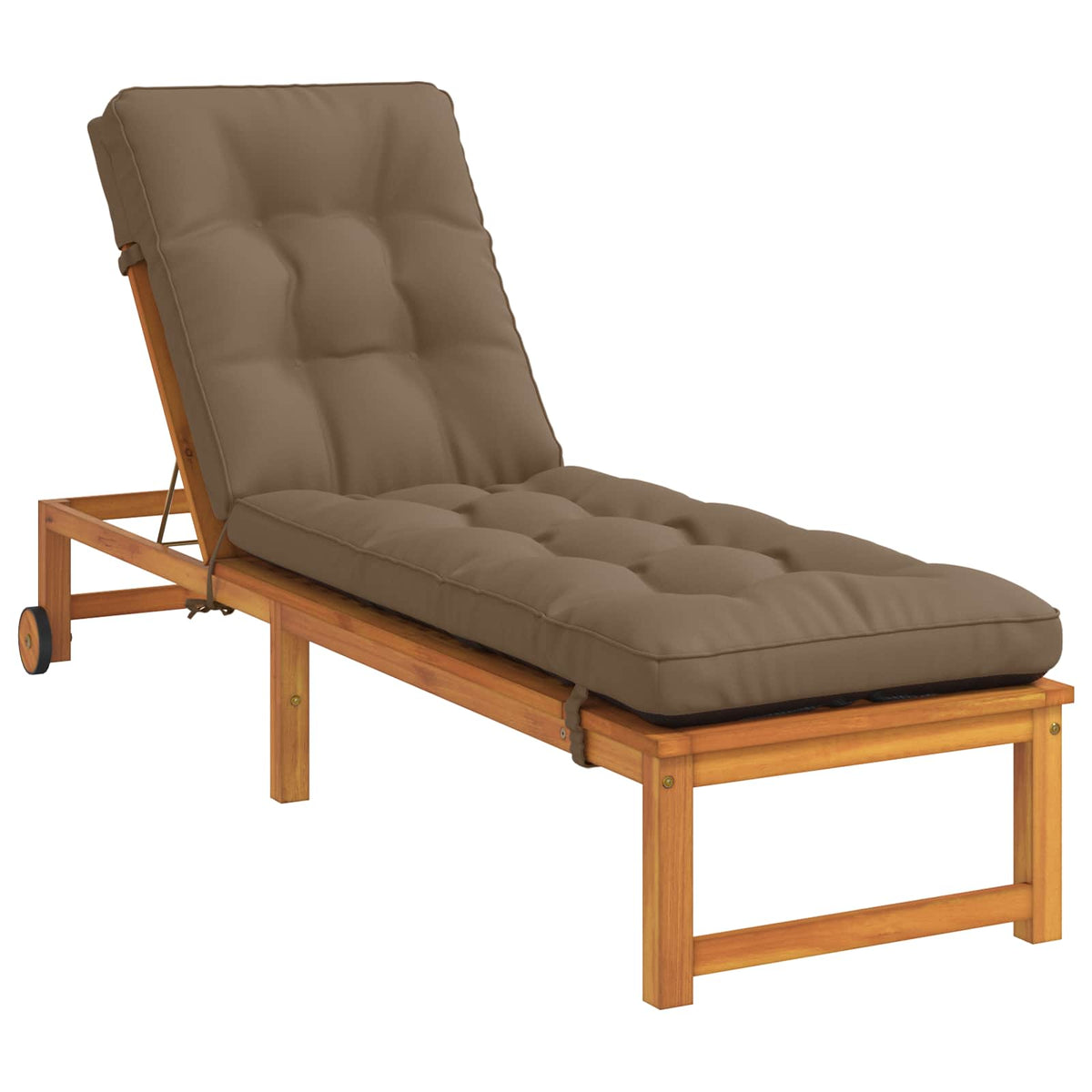 Solseng Pude VIANEN 100% polyester Gråbrun 200 x 60 x 8 cm