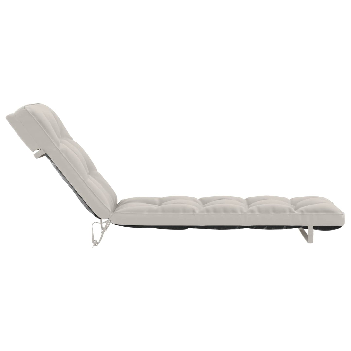 Solseng Pude VIANEN 100% polyester Hvid 200 x 60 x 8 cm