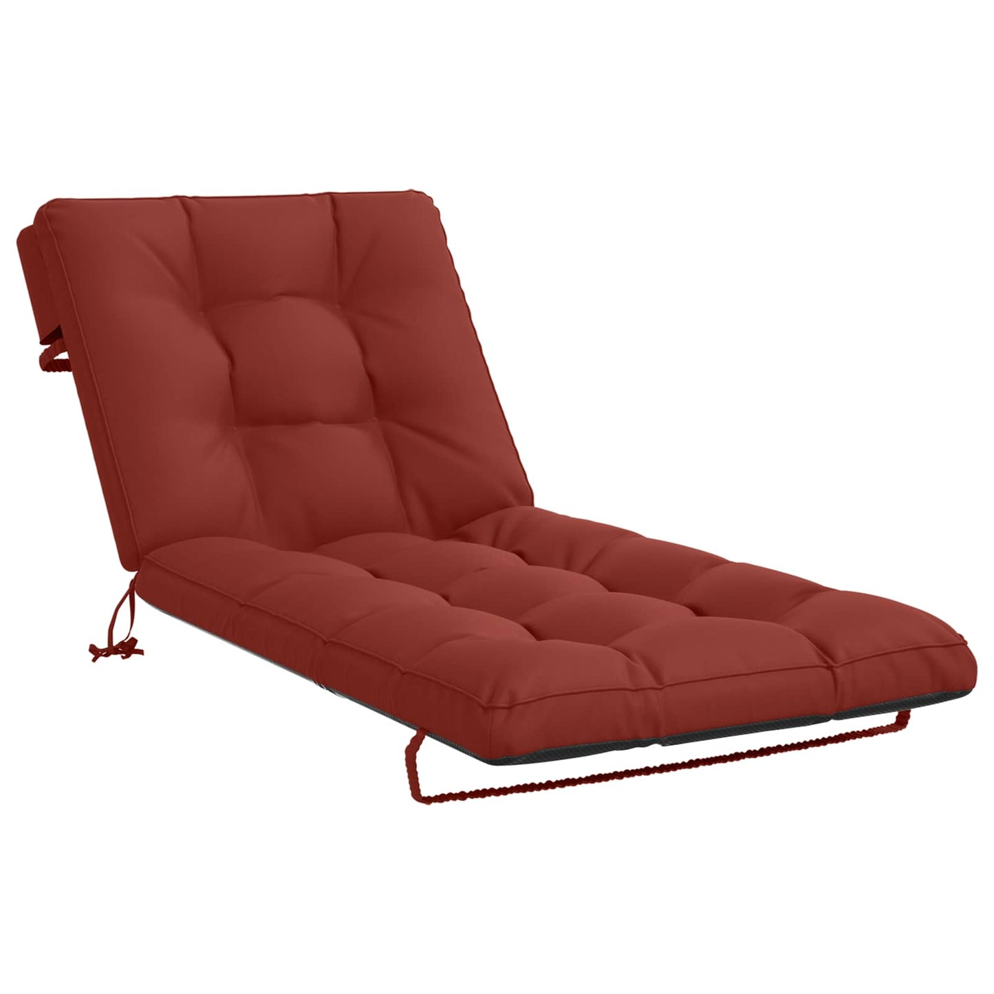 Solseng Pude VIANEN 100% polyester Rød 200 x 70 x 8 cm