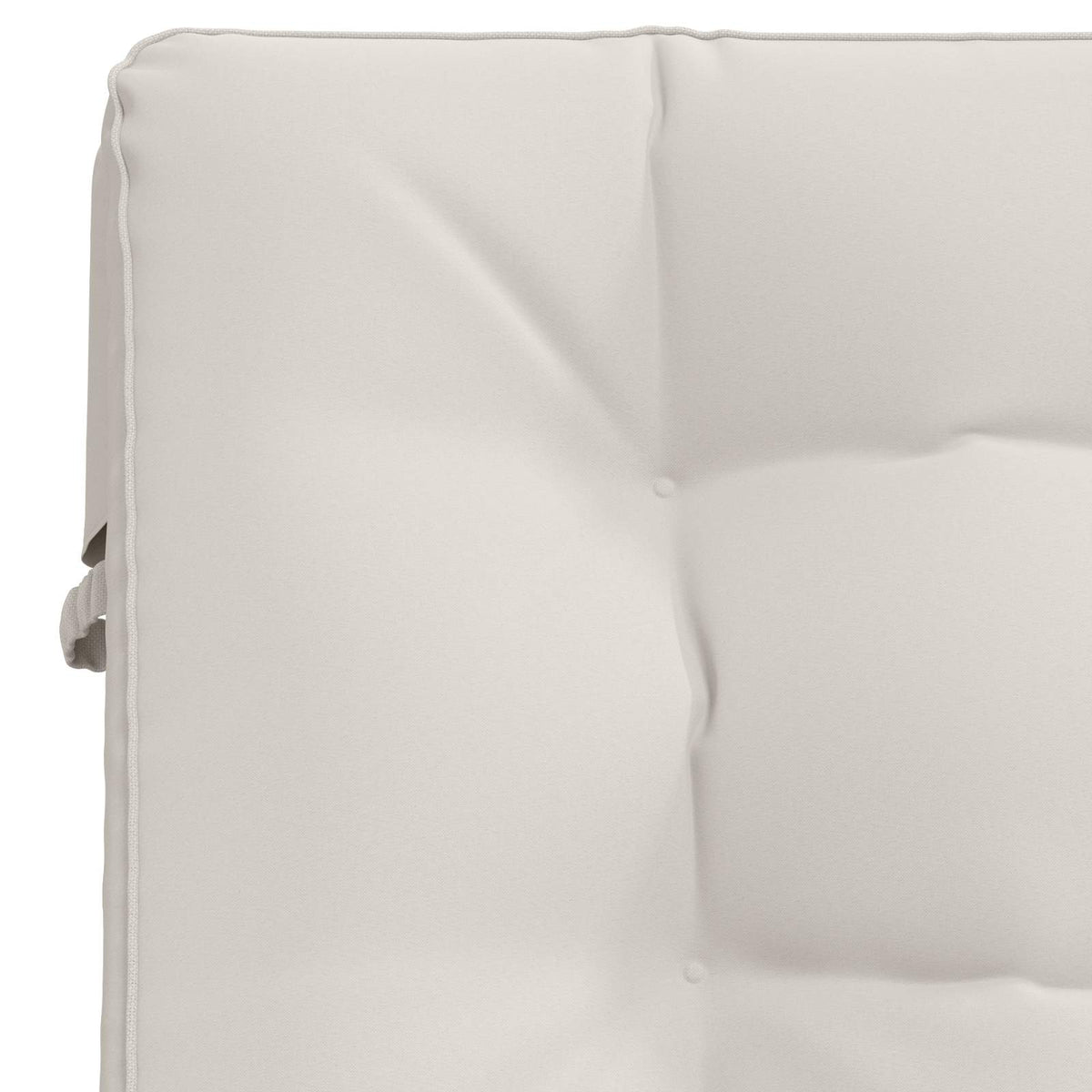 Solseng Pude VIANEN 100% polyester Hvid 200 x 80 x 8 cm