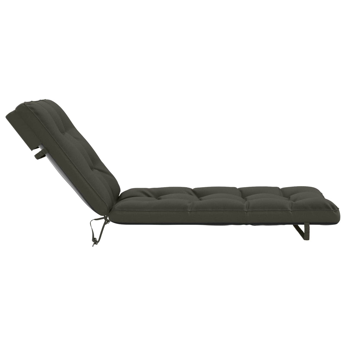 Solseng Pude VIANEN 100% polyester Antracit 200 x 80 x 8 cm