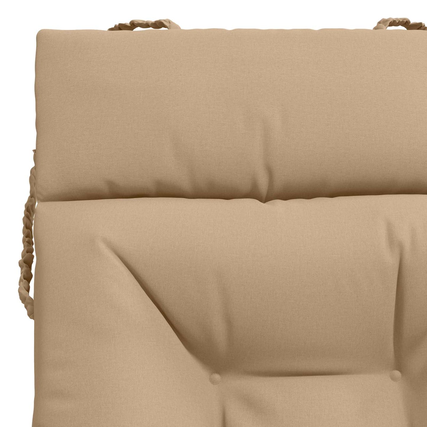 Solseng Pude VIANEN 100% polyester Sandfarvet 200 x 60 x 8 cm