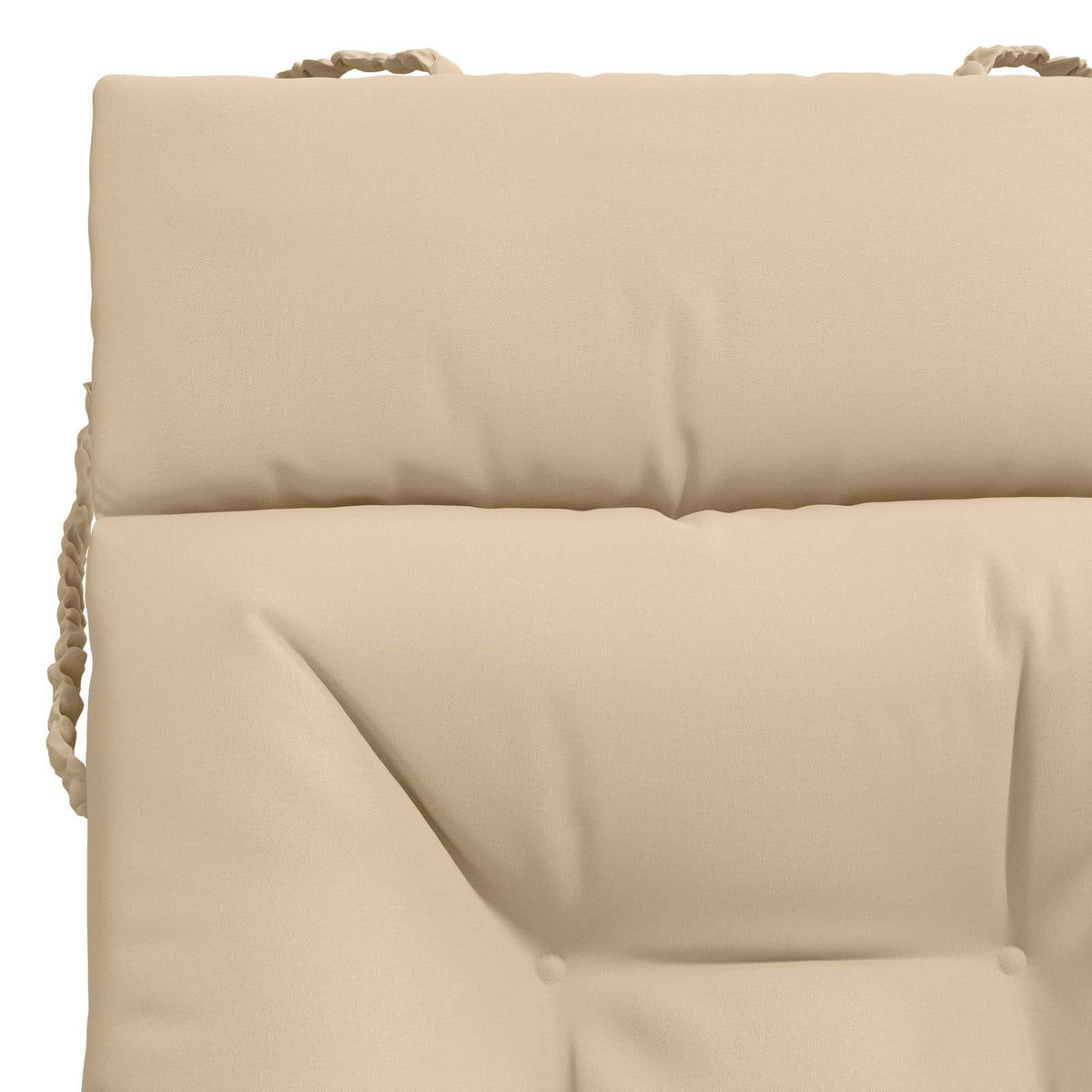 Solseng Pude VIANEN 100% polyester Cremefarvet 200 x 70 x 8 cm