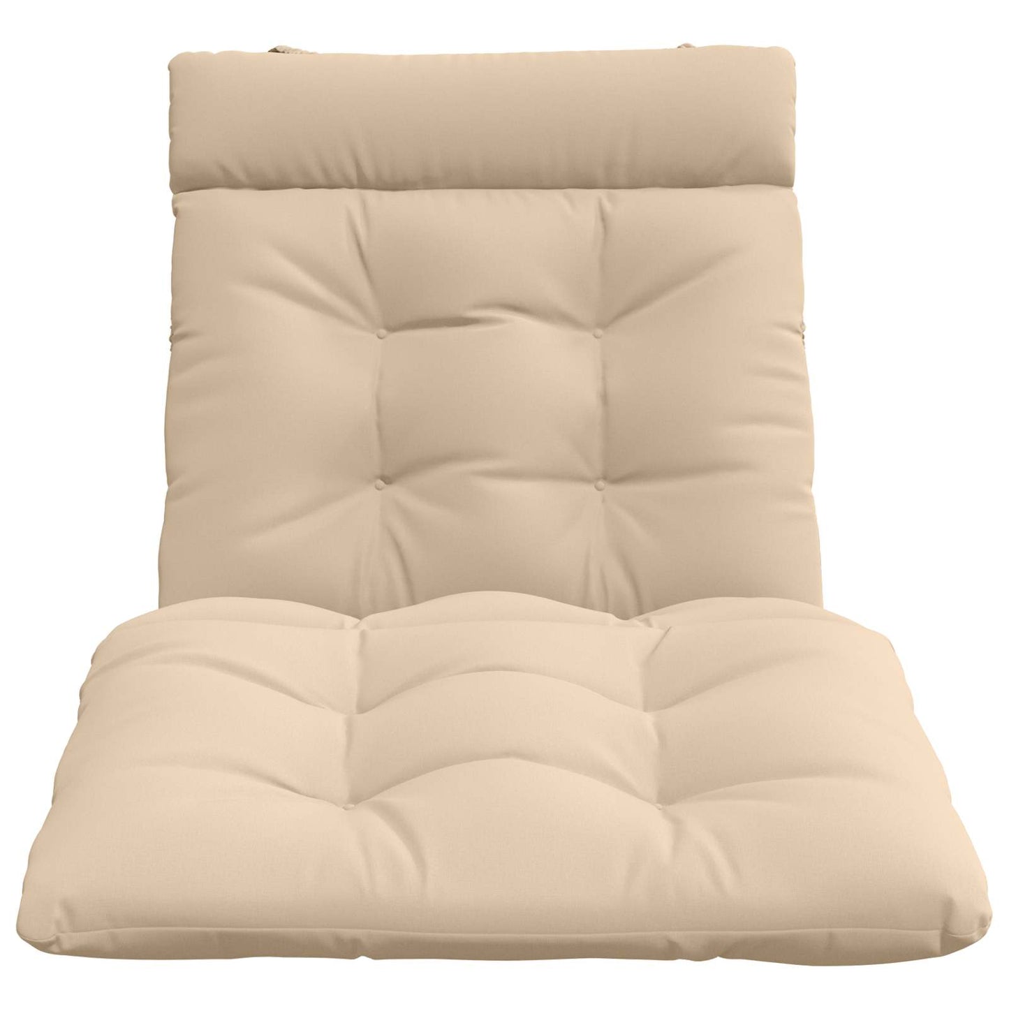 Solseng Pude VIANEN 100% polyester Cremefarvet 200 x 70 x 8 cm