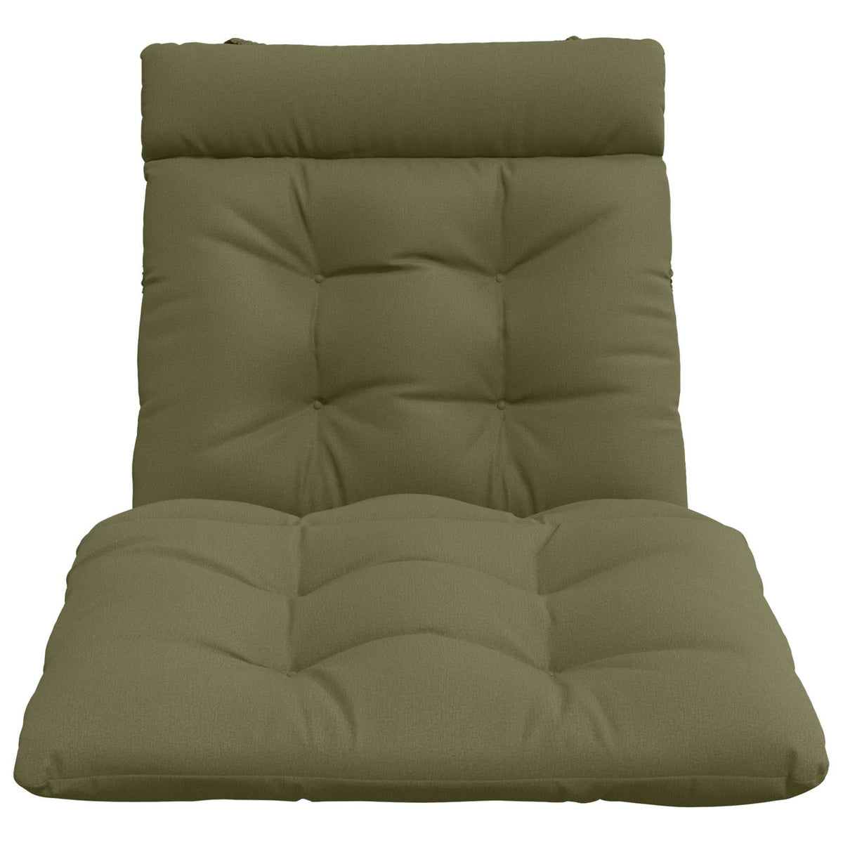 Solseng Pude VIANEN 100% polyester Olivengrøn 200 x 80 x 8 cm