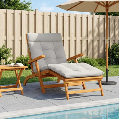 Solseng Pude VIANEN 100% polyester Hvid 200 x 70 x 8 cm