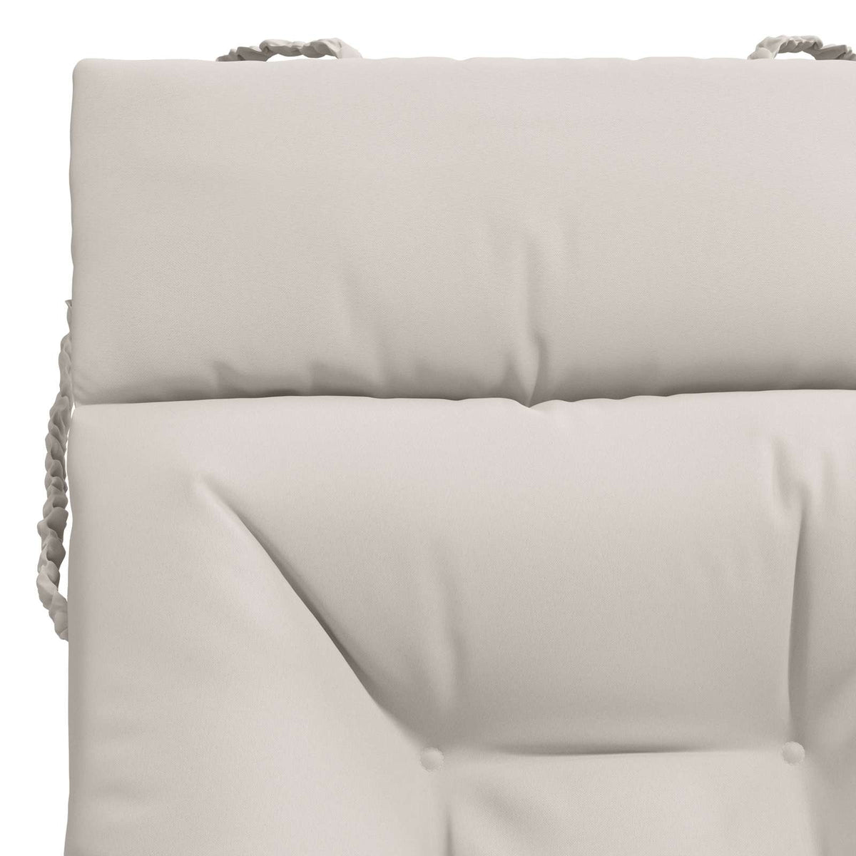 Solseng Pude VIANEN 100% polyester Hvid 200 x 80 x 8 cm