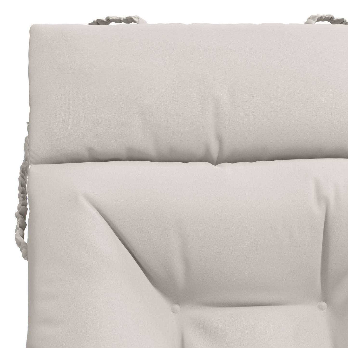 Solseng Pude VIANEN 100% polyester Hvid 200 x 90 x 8 cm