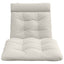 Solseng Pude VIANEN 100% polyester Hvid 200 x 90 x 8 cm
