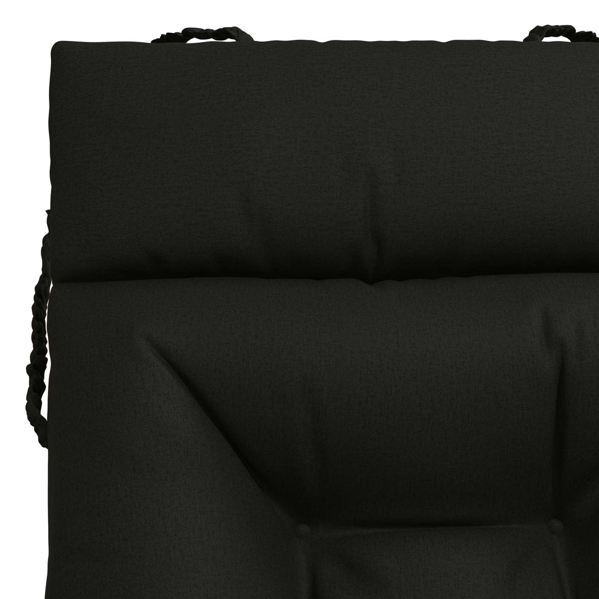 Solseng Pude VIANEN 100% polyester Sort 200 x 90 x 8 cm