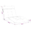 Solseng Pude VIANEN 100% polyester Sort 200 x 90 x 8 cm