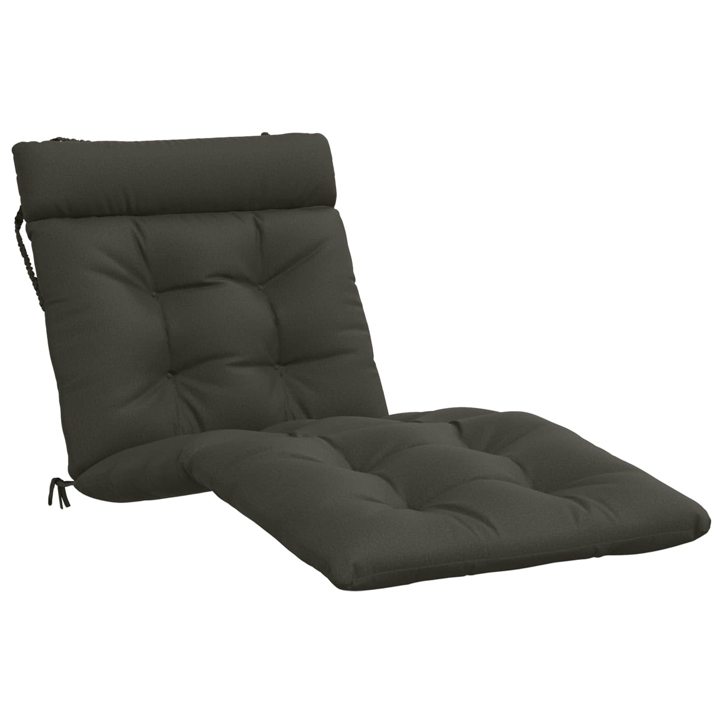 Solseng Pude VIANEN 100% polyester Antracit 200 x 90 x 8 cm