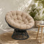 Papasan stolspude VIANEN 100% polyester Sandfarvet