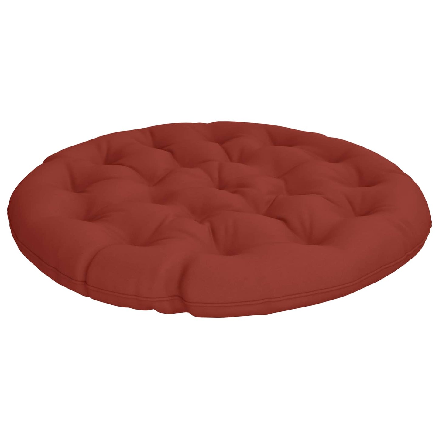 Papasan stolspude VIANEN 100% polyester Rød Ø 130 x 12 cm