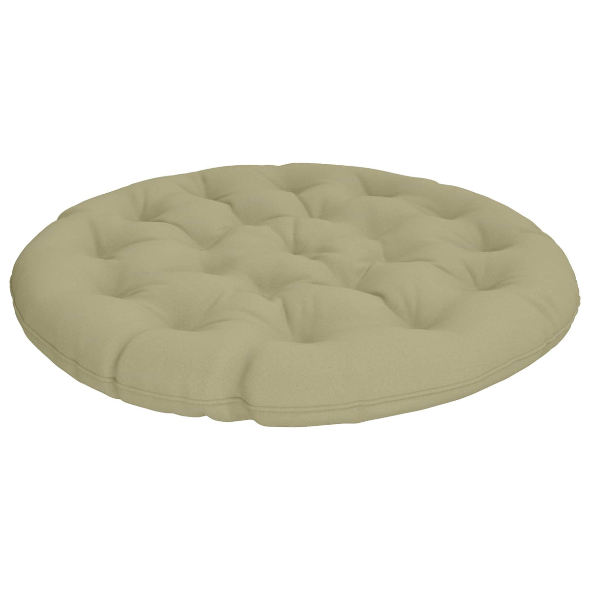 Papasan stolspude VIANEN 100% polyester Lys grøn Ø 120 x 12 cm