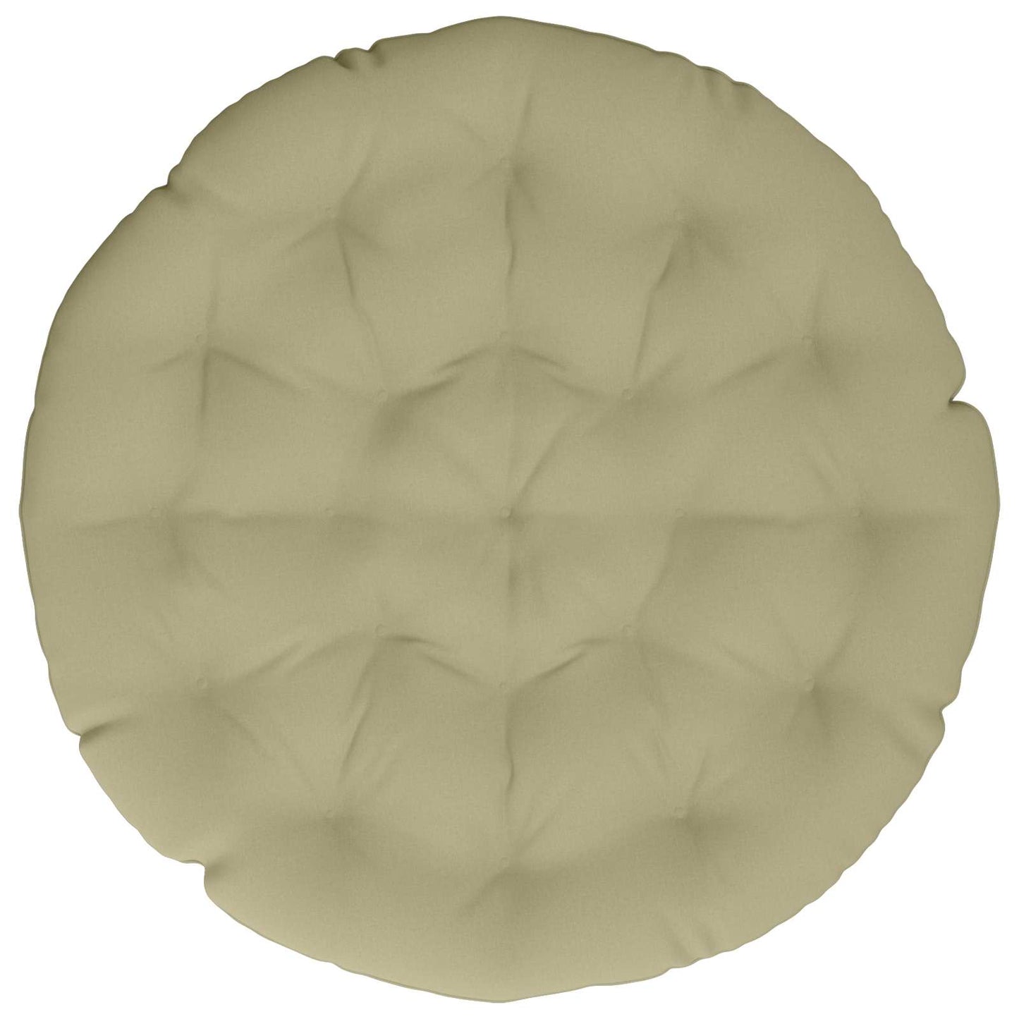 Papasan stolspude VIANEN 100% polyester Lys grøn Ø 120 x 12 cm