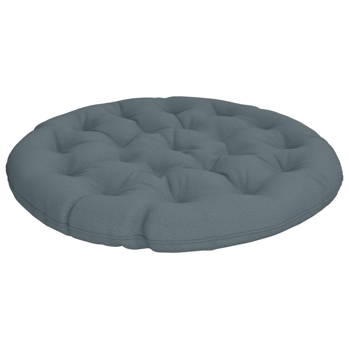 Papasan stolspude VIANEN 100% polyester Blå Ø 120 x 12 cm