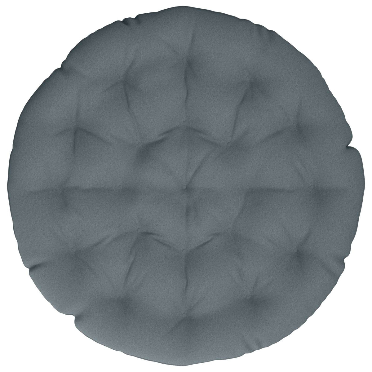 Papasan stolspude VIANEN 100% polyester Blå Ø 120 x 12 cm