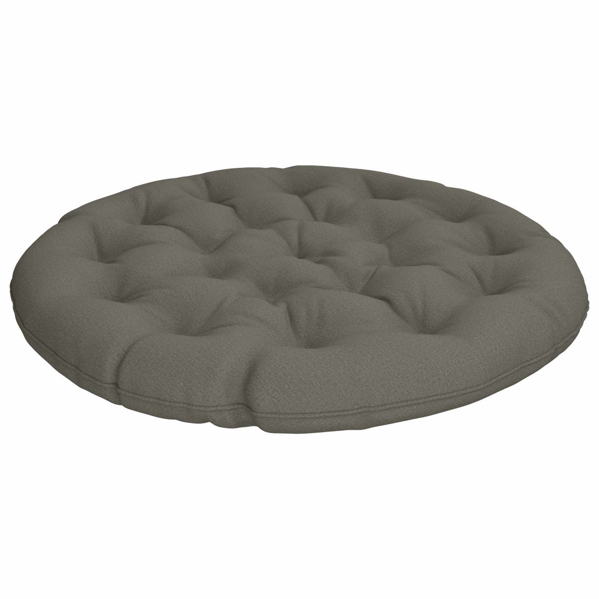 Papasan stolspude VIANEN 100% polyester Grå Ø 120 x 12 cm