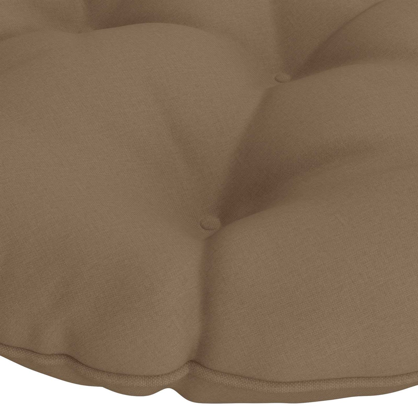 Papasan stolspude VIANEN 100% polyester Gråbrun Ø 100 x 12 cm