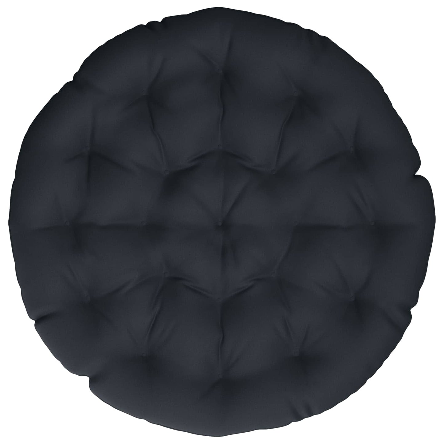 Papasan stolspude VIANEN 100% polyester Mørk blå Ø 100 x 12 cm