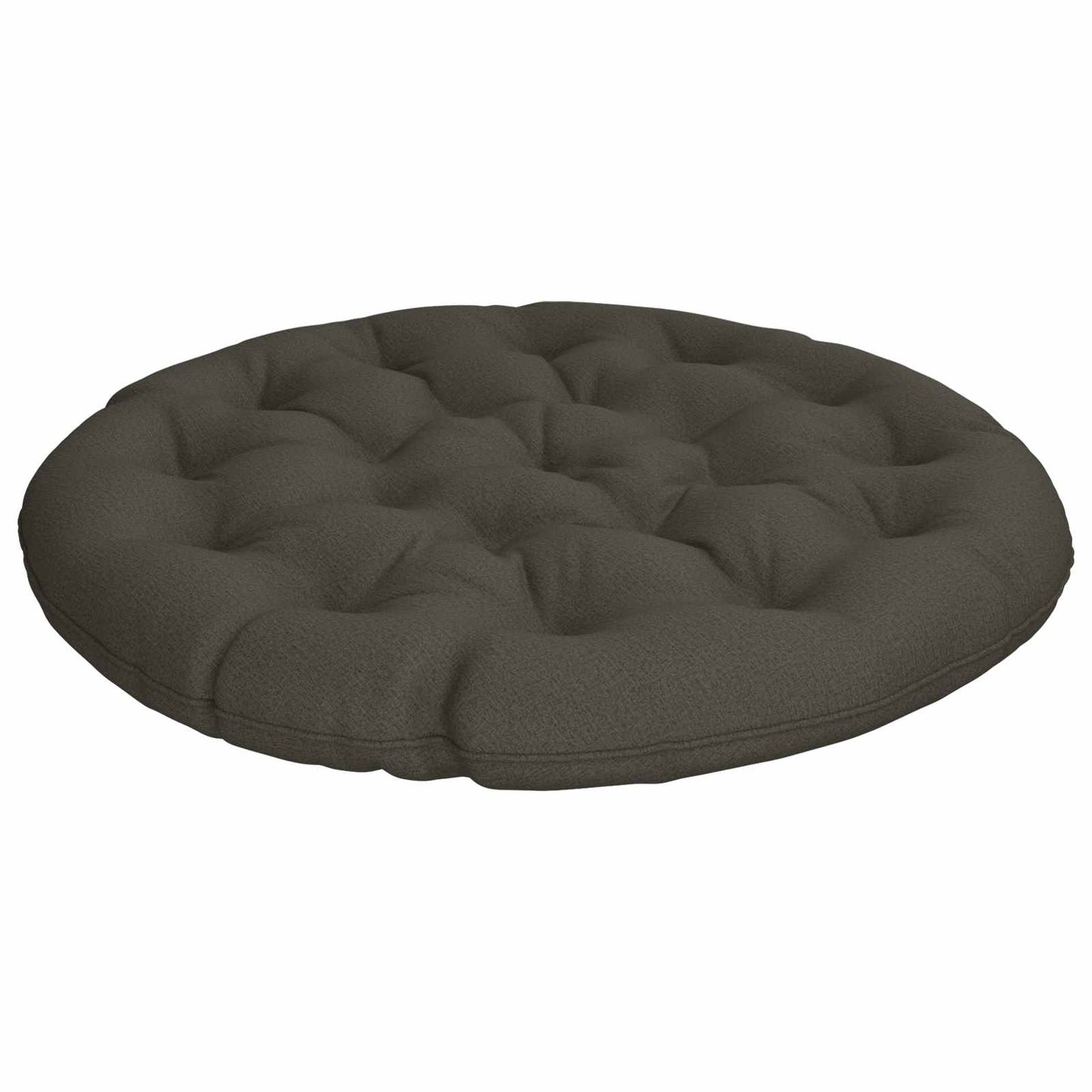 Papasan stolspude VIANEN 100% polyester Antracit Ø 100 x 12 cm